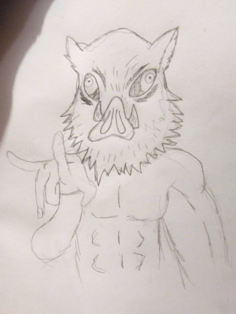 Inosuke fan art by ENERGYXINFINITE on DeviantArt