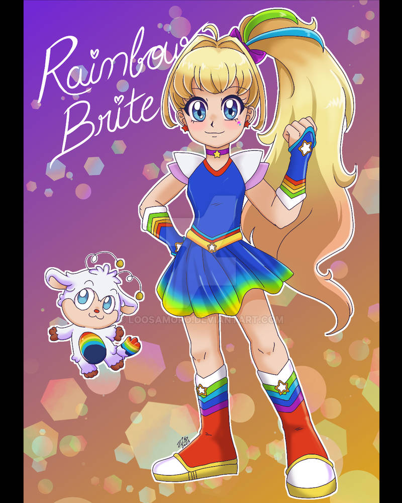 Brite13 Rainbow Brite by LooSamoro on DeviantArt