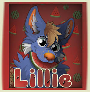 Lillie Fursuit Badge