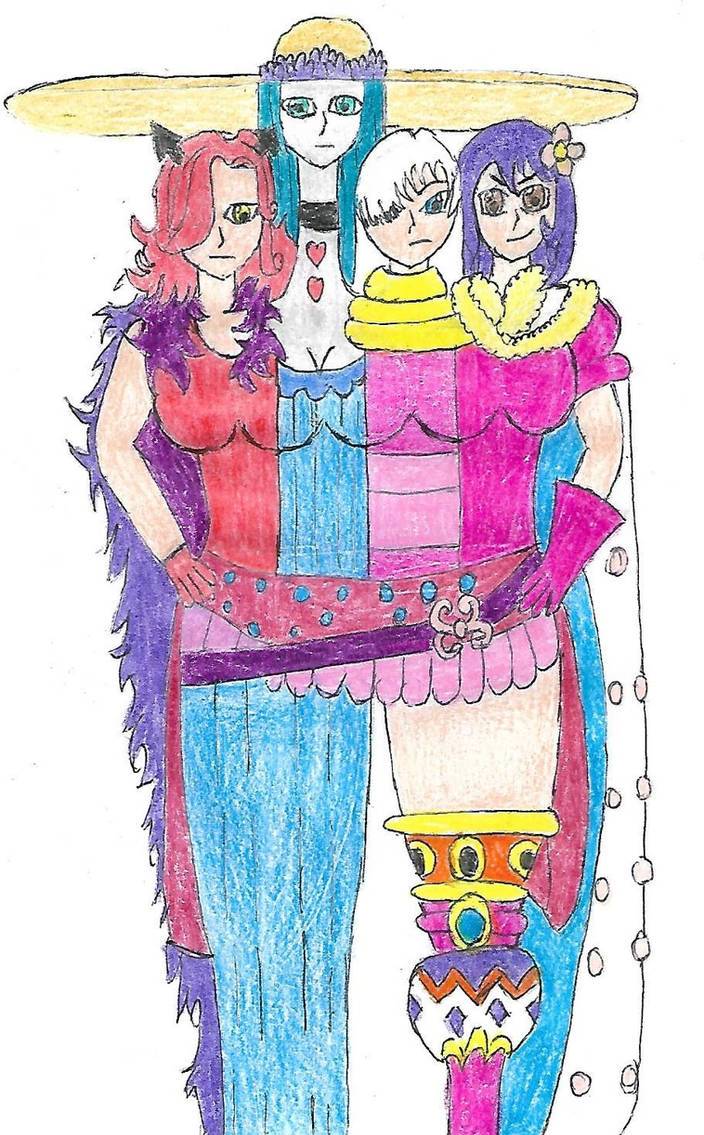 Commission - One Piece 4 Head conjoinment by mariobrosfan83 on DeviantArt