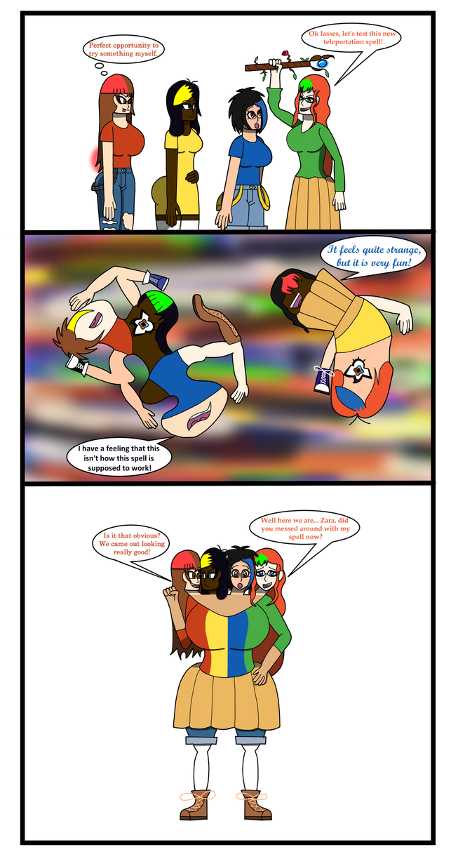 Comm - MBF83 OCs conjoined by mariobrosfan83 on DeviantArt