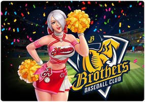 Baseball Cheerleader Angel