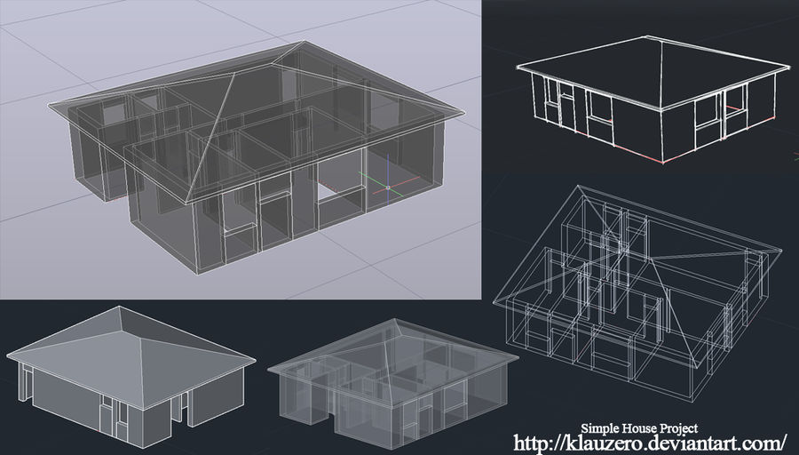 Simple House Project by Klauzero on DeviantArt