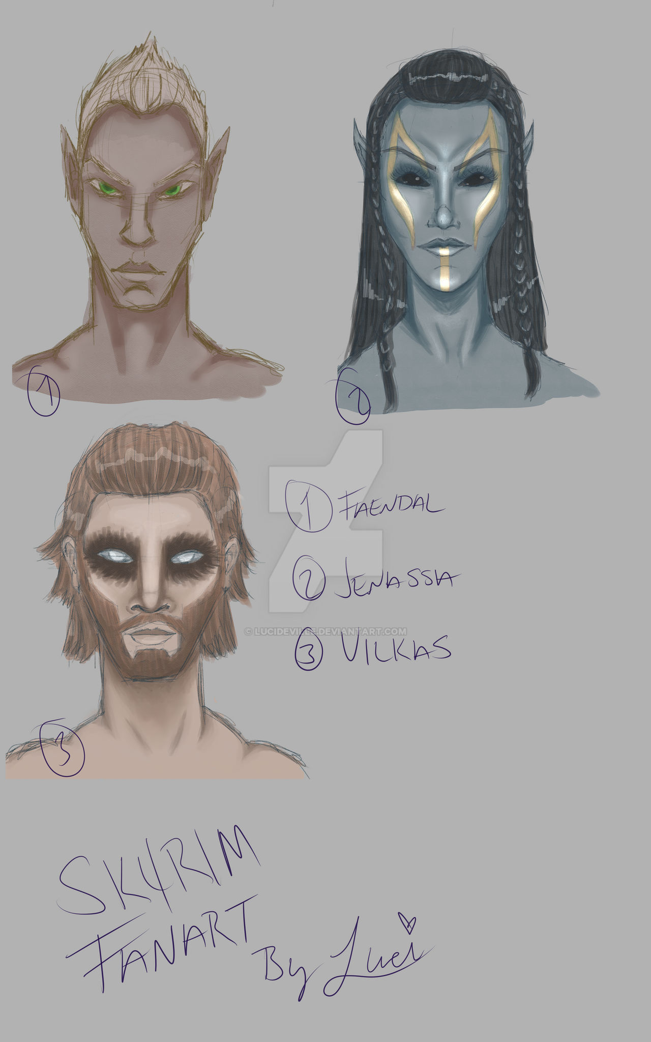 Skyrim Fan Art by LuciDeVille on DeviantArt