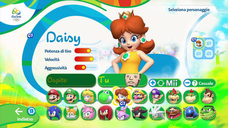 Mario Sonic at the Rio 2016 Olympic Games: Daisy