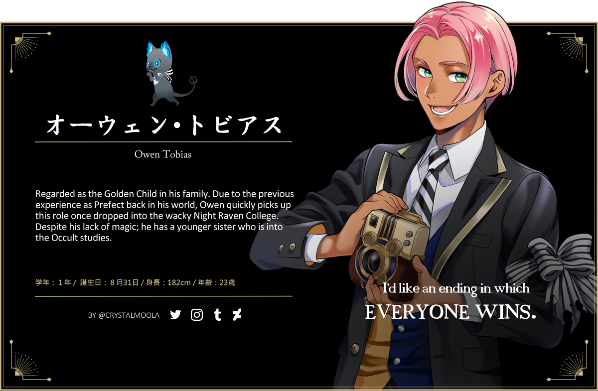 Twisted Wonderland OC BUST by CrystalMoola on DeviantArt