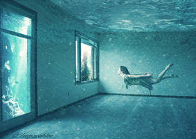 Underwater apartment