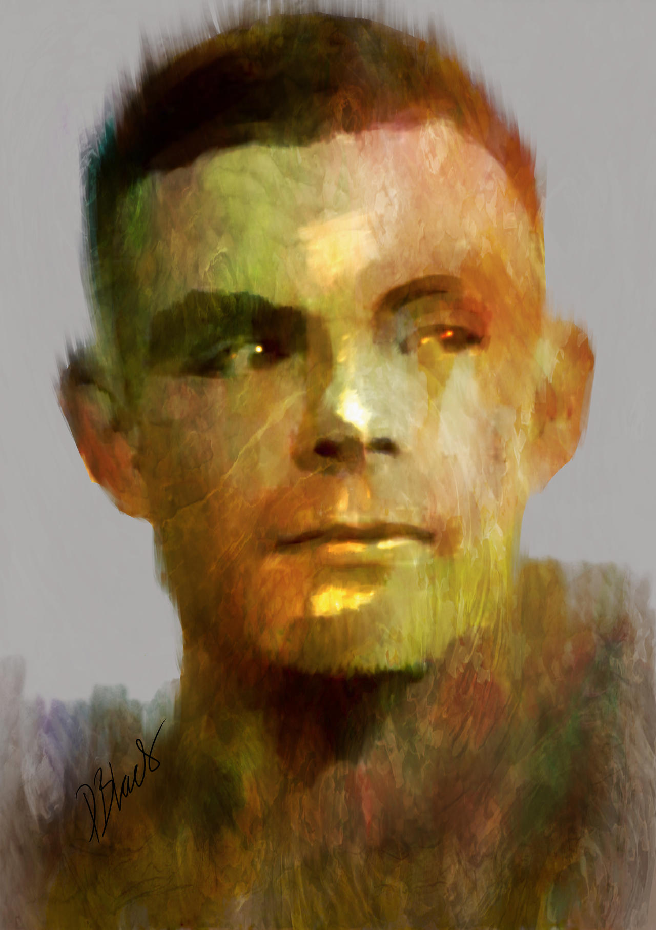 Alan Turing by DonnaAnitaBlack on DeviantArt