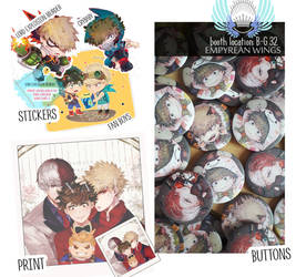 Comic Fiesta 2018 : BNHA Merchandise