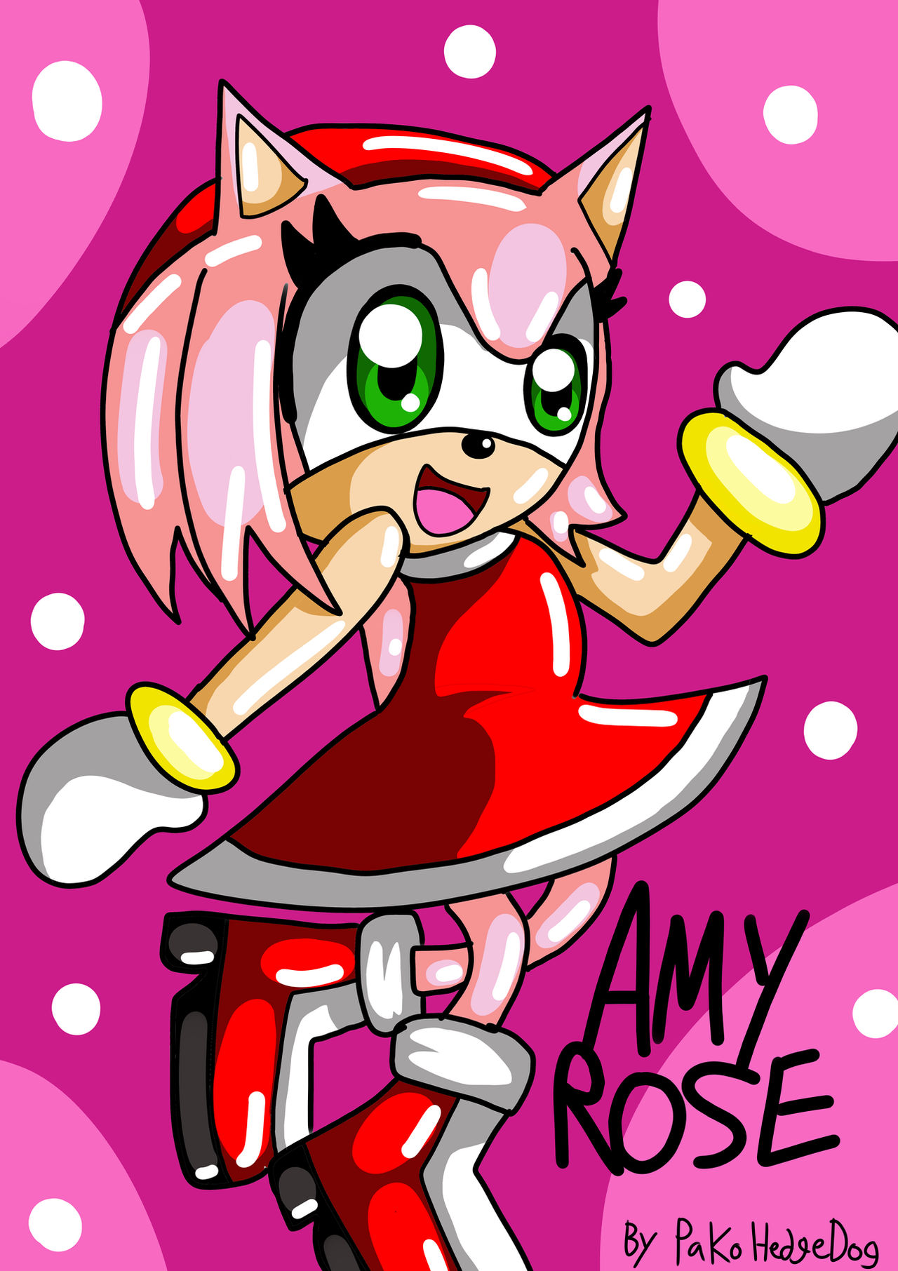 Amy Deviantart Amy Rose by PakoTheHedgeDog on DeviantArt