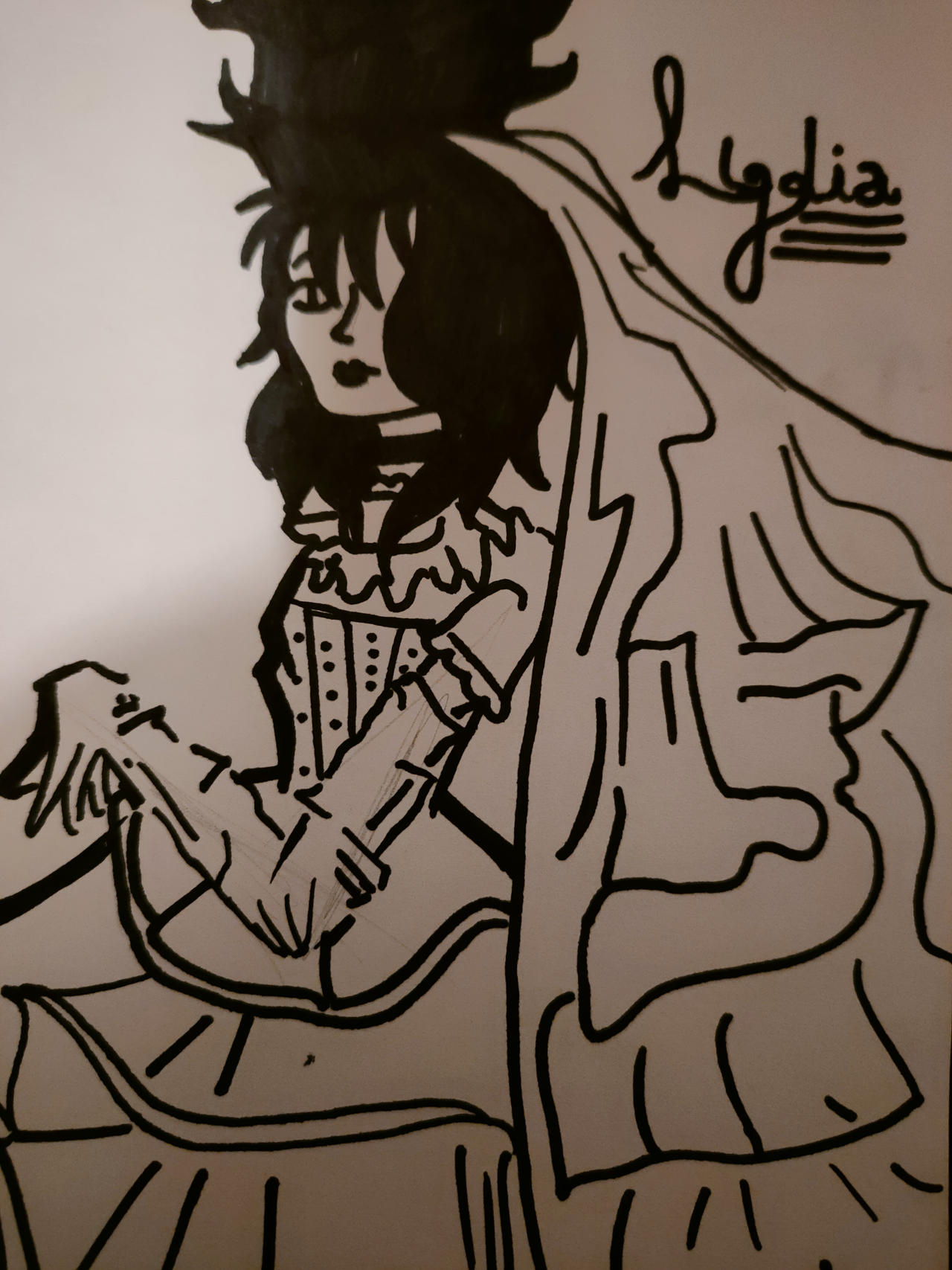 Lydia Ringwald Lydia from Beetlejuice by jaylovesmusicals on DeviantArt