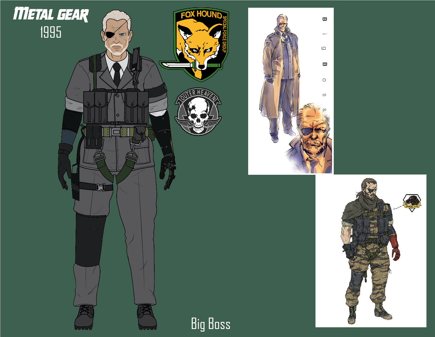 Big Boss Phantom//Metal Gear by efrajoey1 on DeviantArt