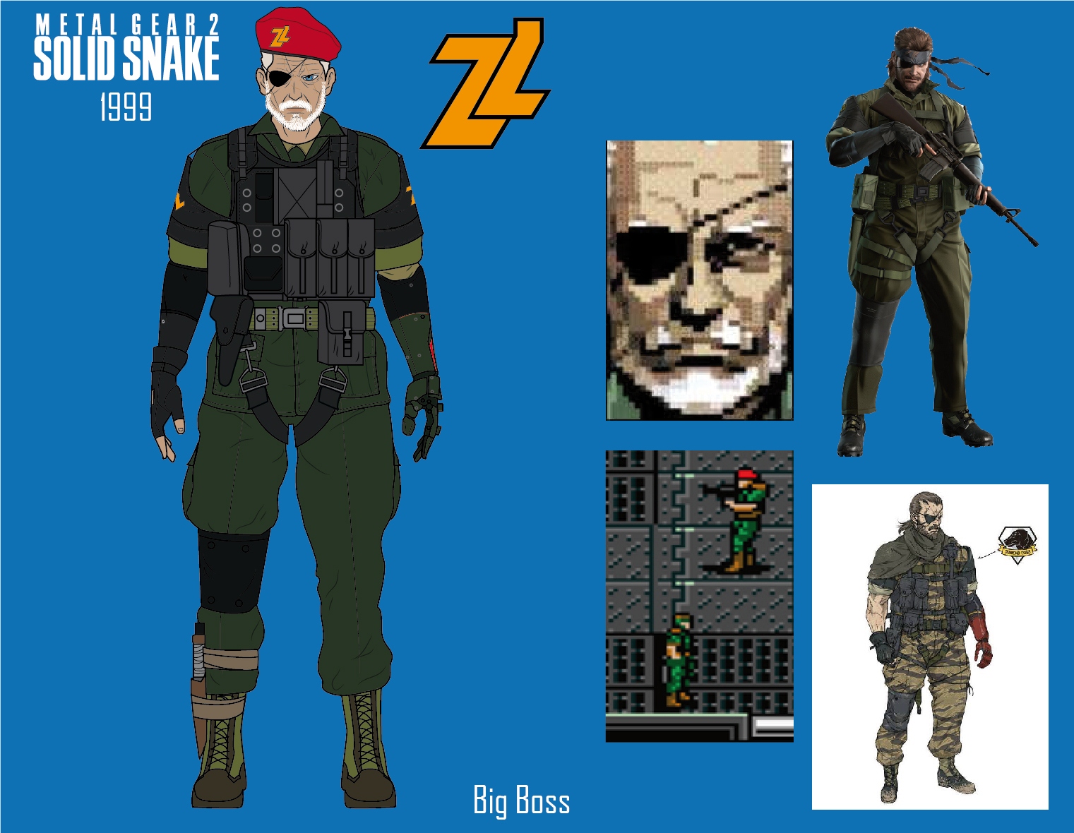 Metal Gear 2: Solid Snake - Big Boss Showdown 