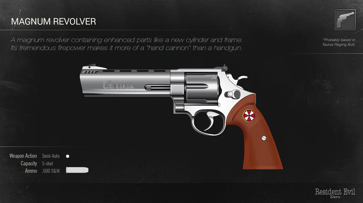 Magnum Revolver by efrajoey1 on DeviantArt