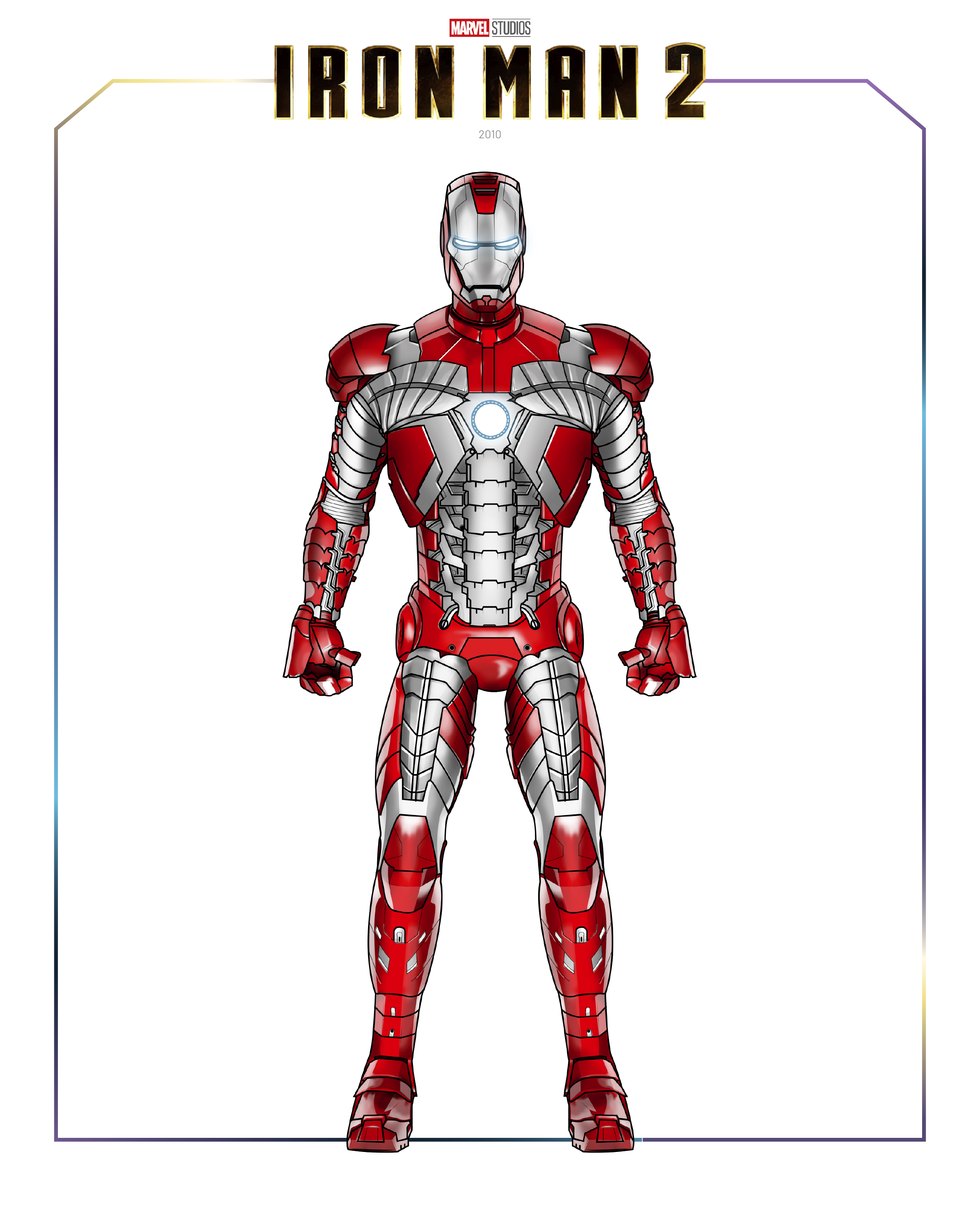 Iron man deals mark 5 armor