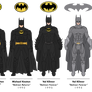 The Batman Live-Action Batsuit Evolution