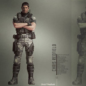 Chris Redfield (Vendetta Official Artwork)