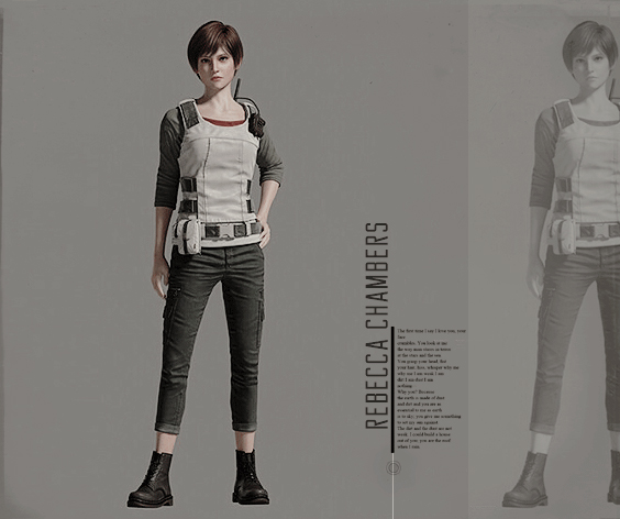 Rebecca Chambers (Vendetta Official Artwork)