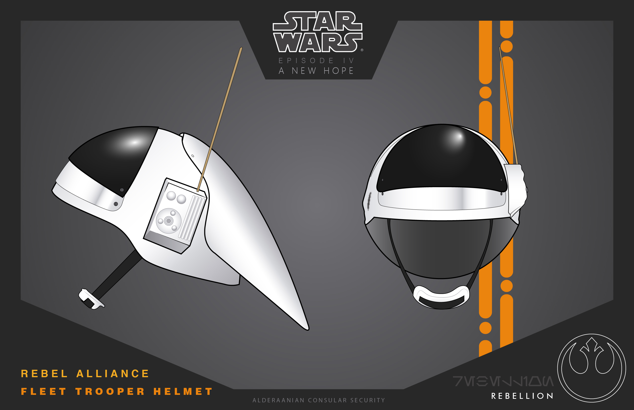 Star Wars Rebel Helmets