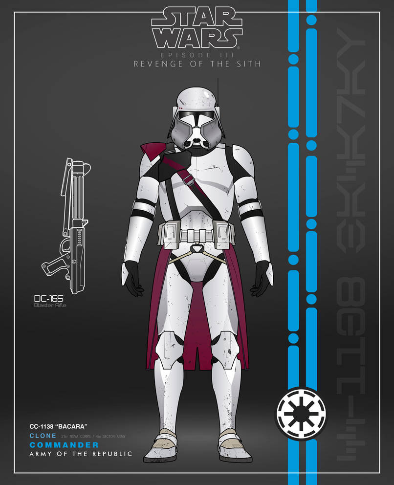 Clone Commander Bacara by efrajoey1 on DeviantArt