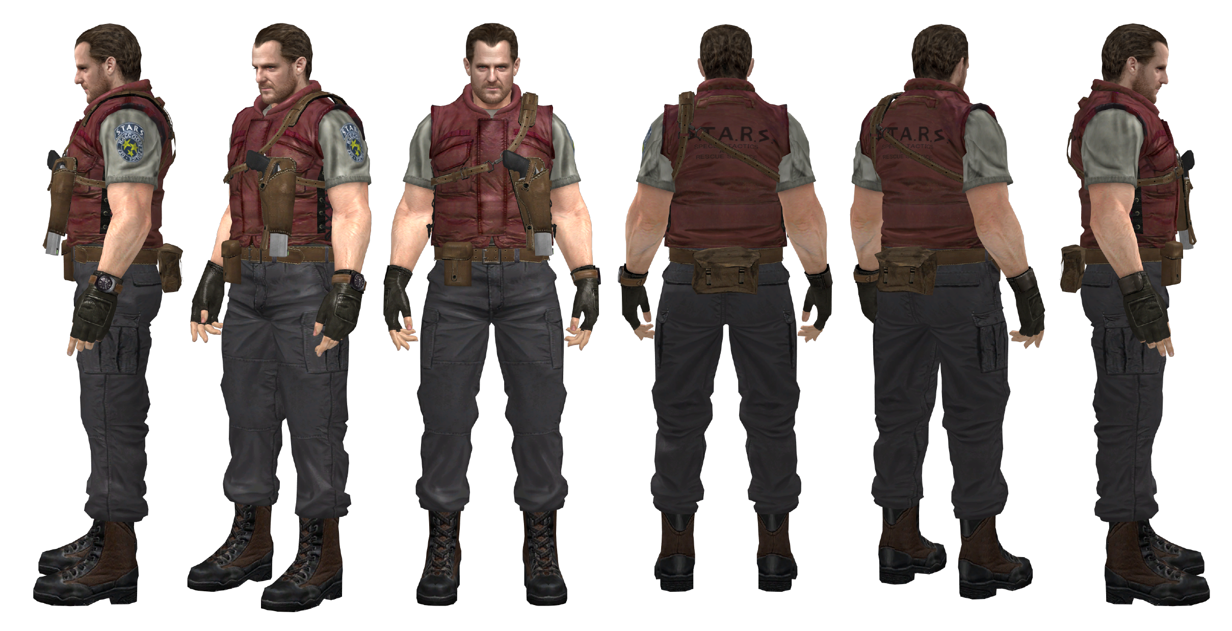 Barry Burton (STARS, 1998) by efrajoey1 on DeviantArt Barry Burton (STARS, 1998) by efrajoey1 on DeviantArt