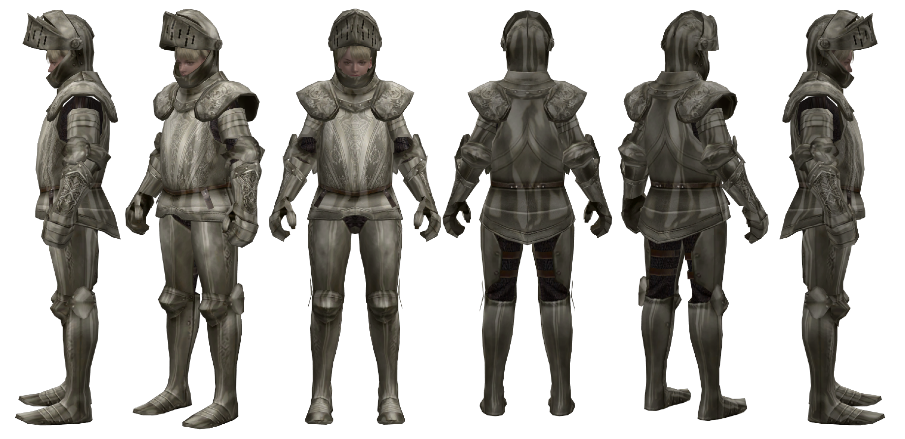 Ashley's knight armor costume  RESIDENT EVIL 4 REMAKE 