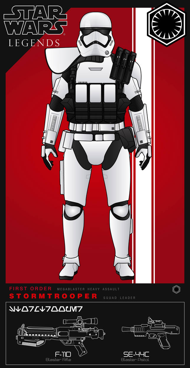 First Order Stormtrooper (Heavy Squad Leader) by efrajoey1 on DeviantArt