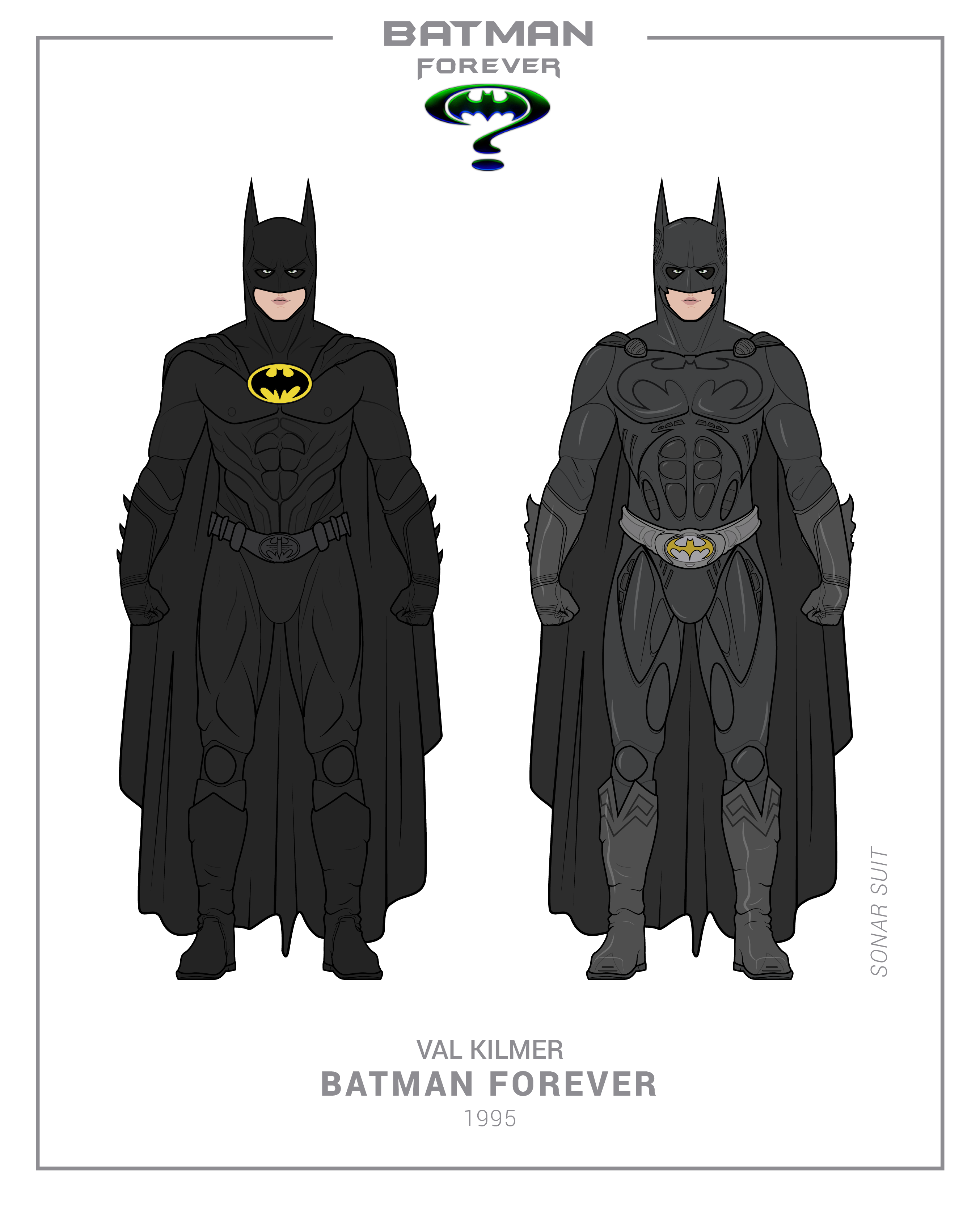 Forever's Batsuits (1995) by efrajoey1 on DeviantArt