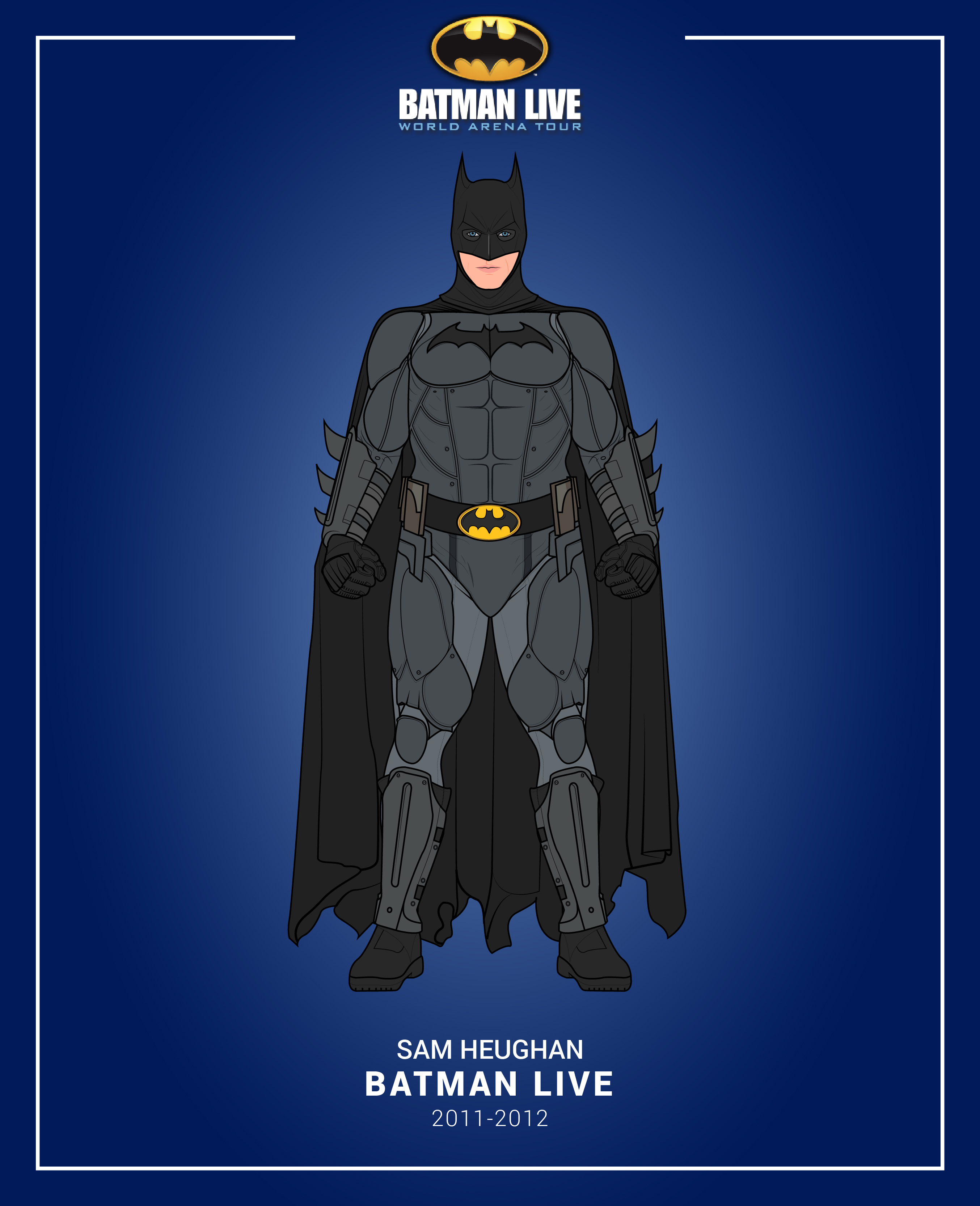 Batman Live, 2nd Batsuit (2011-2012) by efrajoey1 on DeviantArt