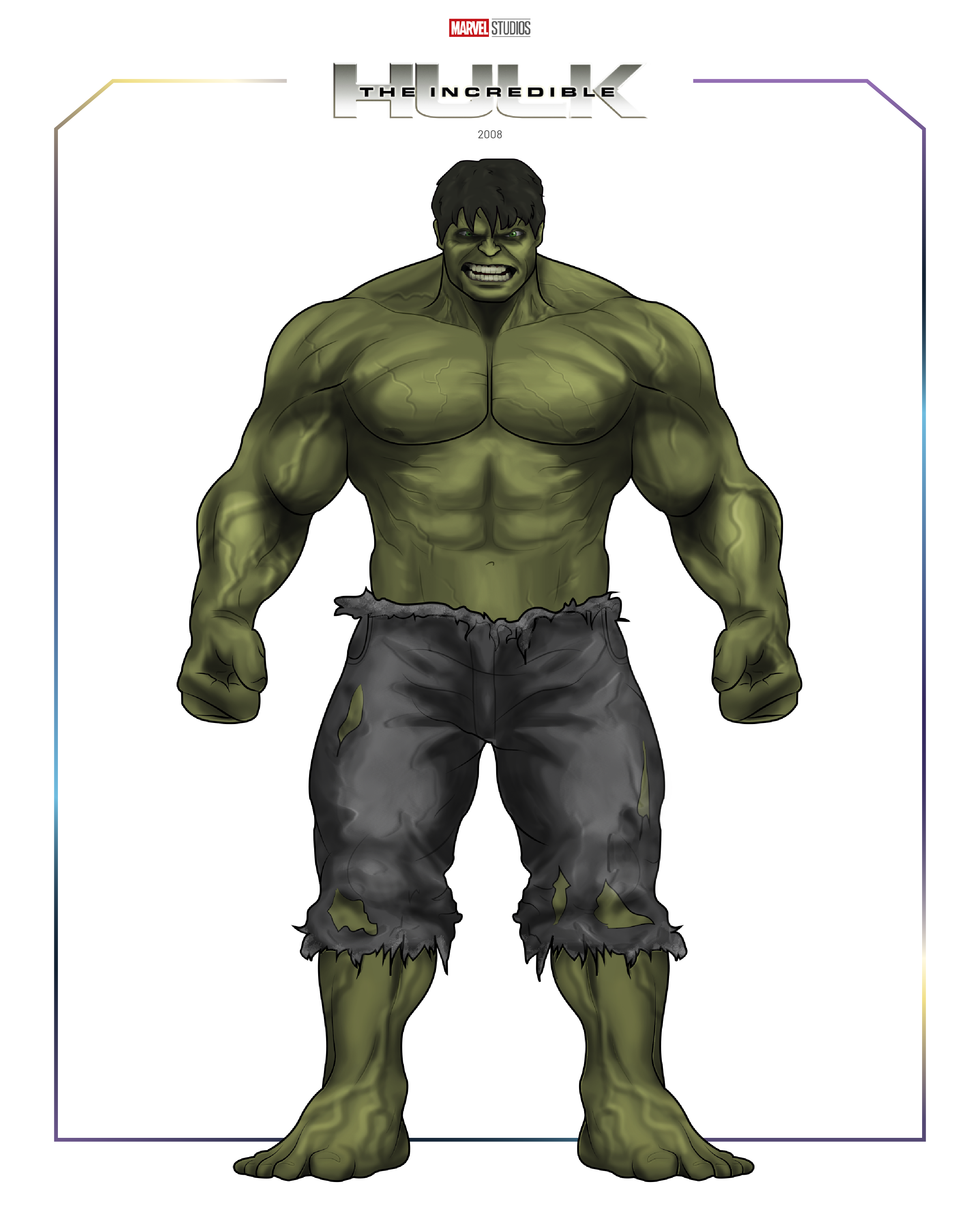 2008 Deviantart The Incredible Hulk (2008) by efrajoey1 on DeviantArt