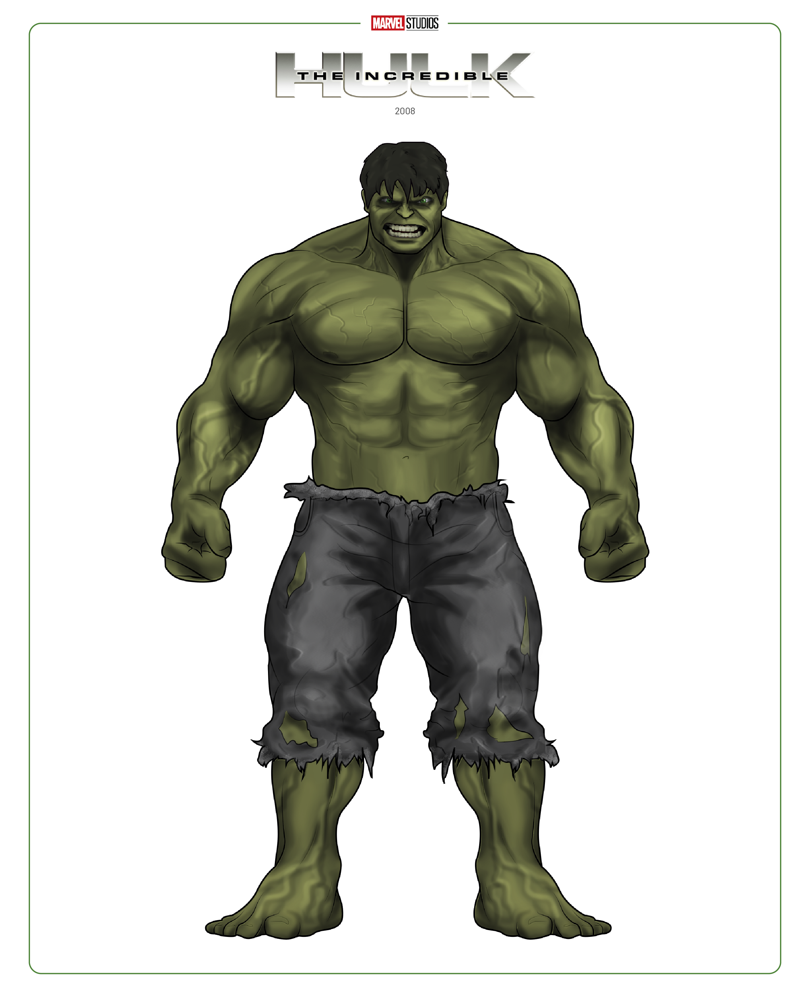 The Incredible Hulk (2008) efrajoey1 on DeviantArt