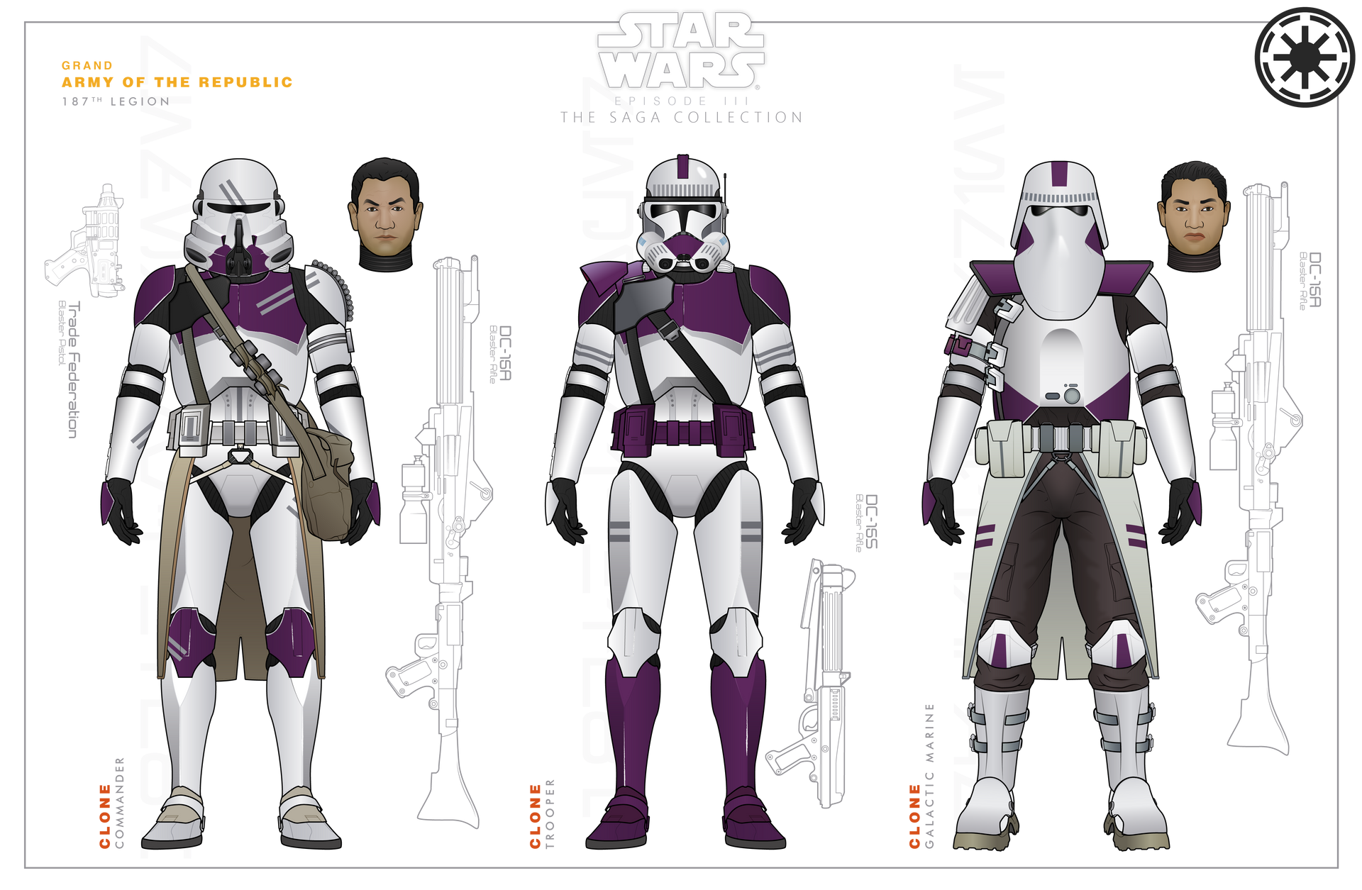 187th 187th Legion Troopers by efrajoey1 on DeviantArt