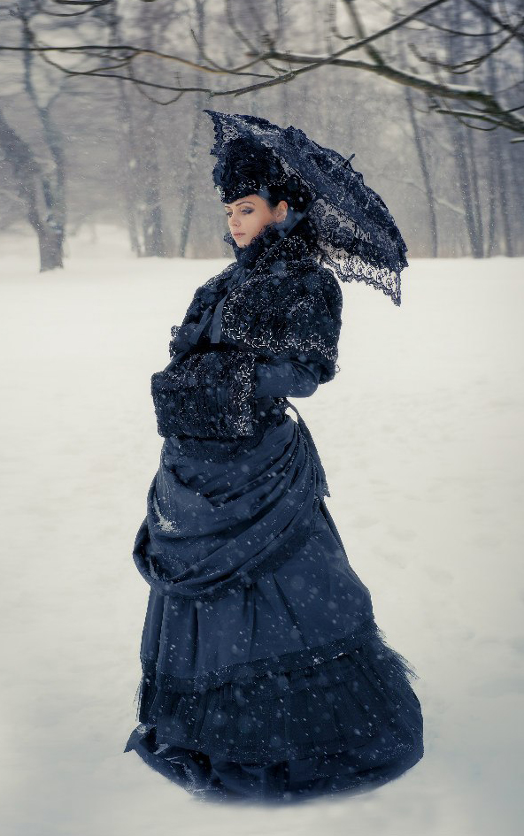 Victorian Winter Gothic Costume