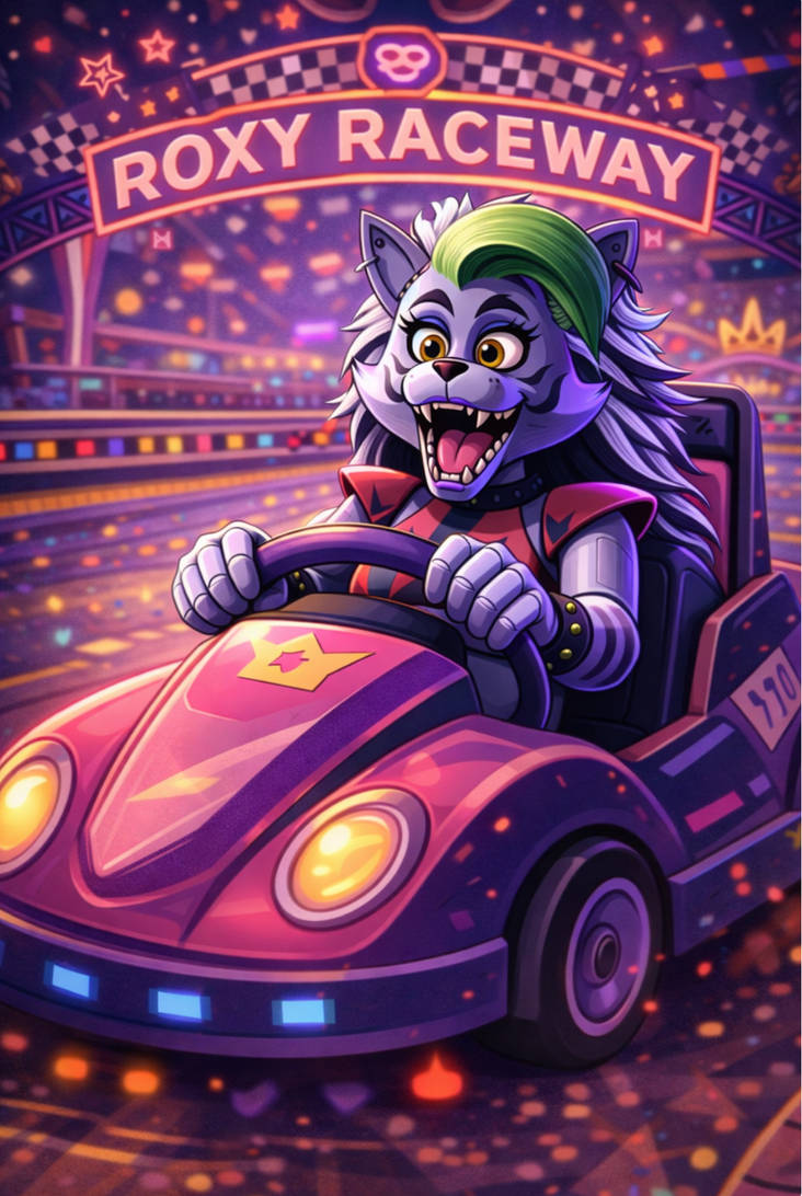 F Naf Roxy Raceway Choose Your Ride Roxy raceway by Vale0703 on DeviantArt