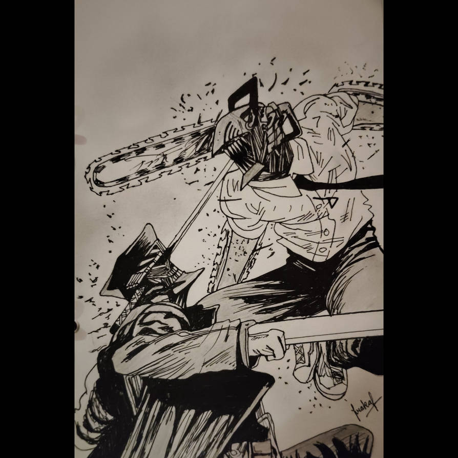 Anime art : chainsaw man by imprakalp on DeviantArt