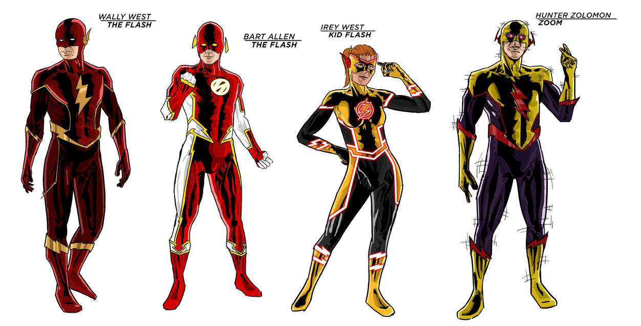 The Flash - 10 Years Later by KevinDoesArt0 on DeviantArt