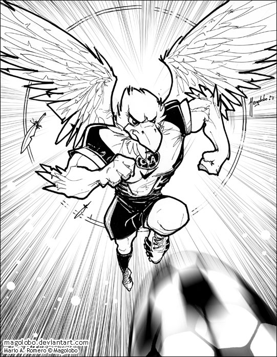 Aguila del America by Magolobo on DeviantArt Aguila del America by Magolobo on DeviantArt