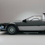 Delorean Render - Left Side Version 2