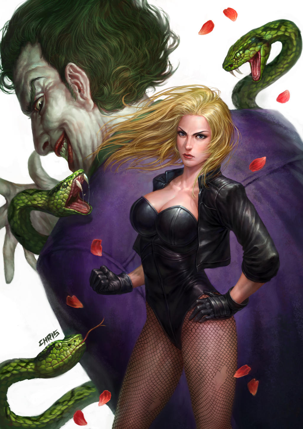 Black Canary Vs Joker