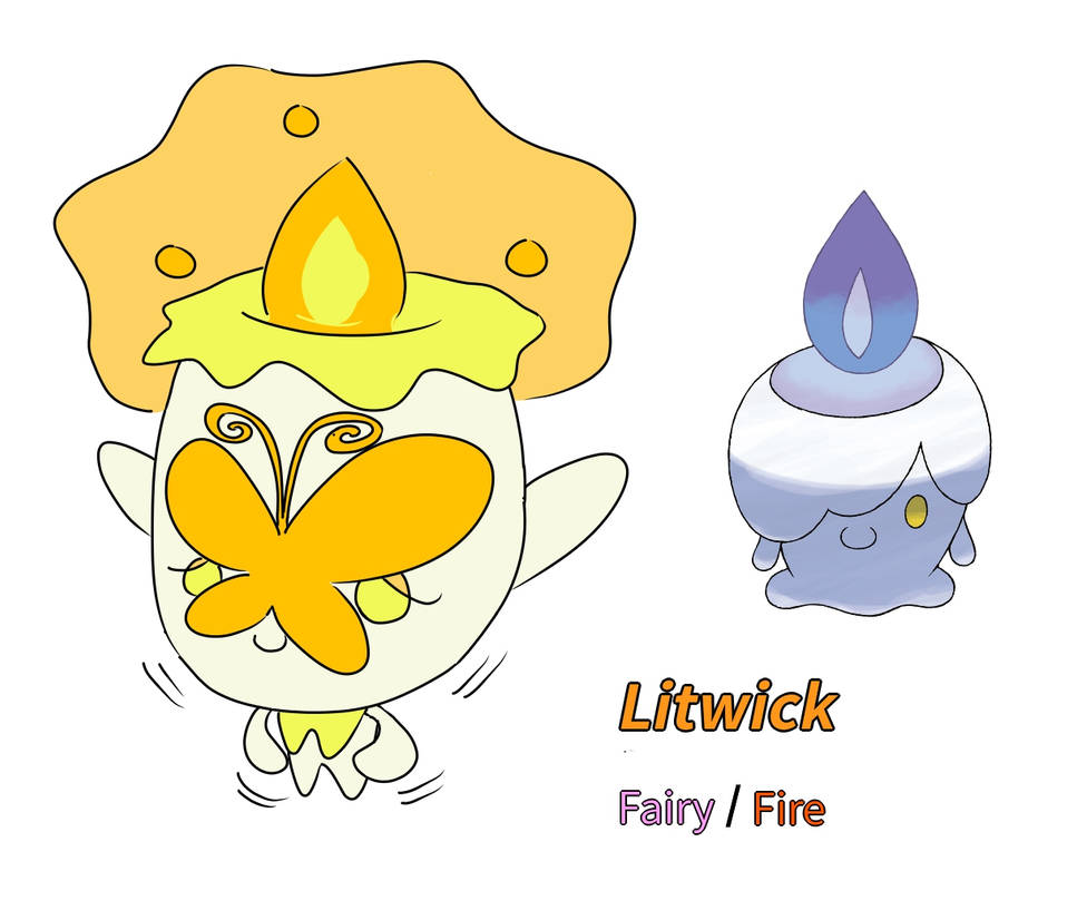Litwick (regional variant) by Stormigale on DeviantArt
