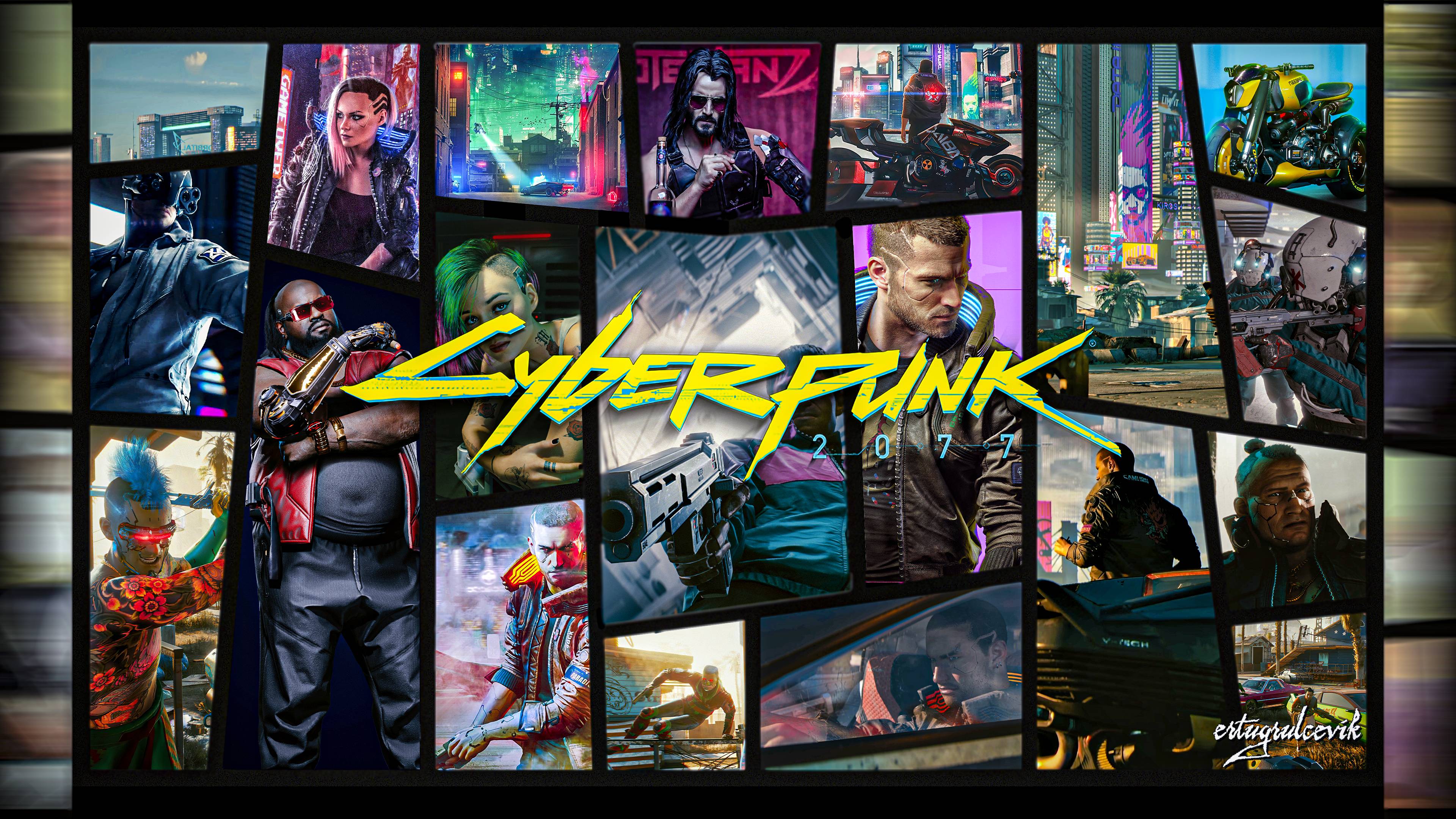 Cyberpunk 2077 Wallpaper by hhyyjj4444444445 on DeviantArt