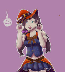 Halloween Nozomi Doodle