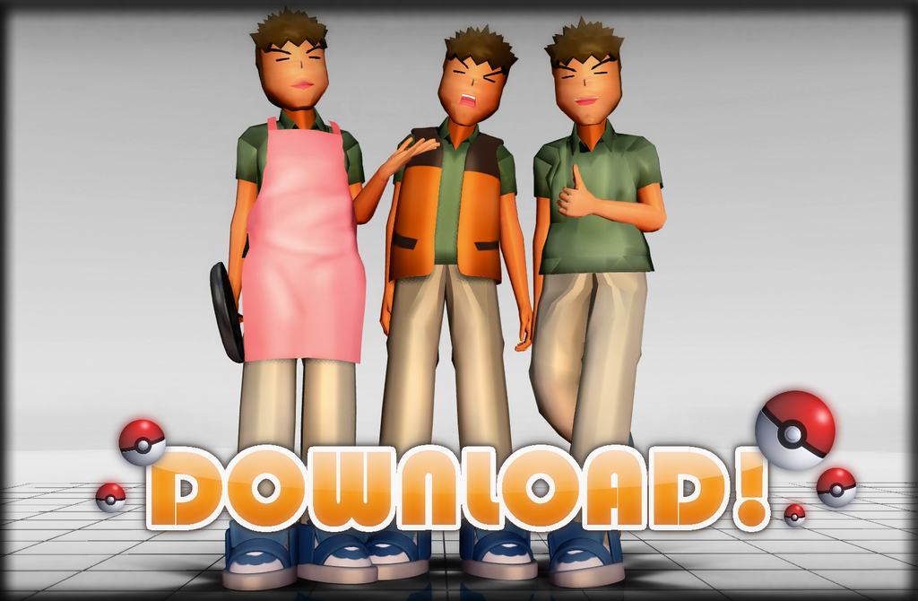 MMD - Brock 1.0 DOWNLOAD!