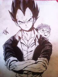 Vegeta by patskywalker