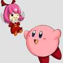 Kirby and Ribbon