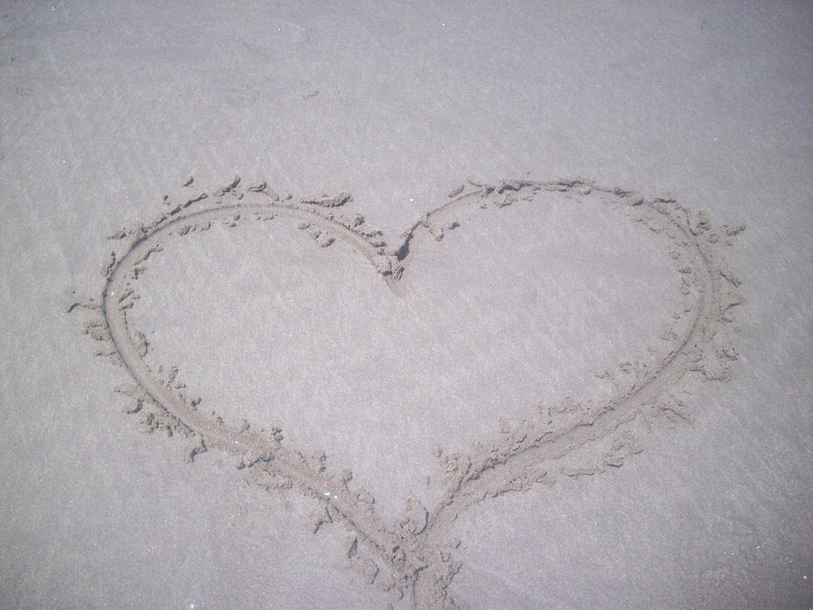 Sand heart