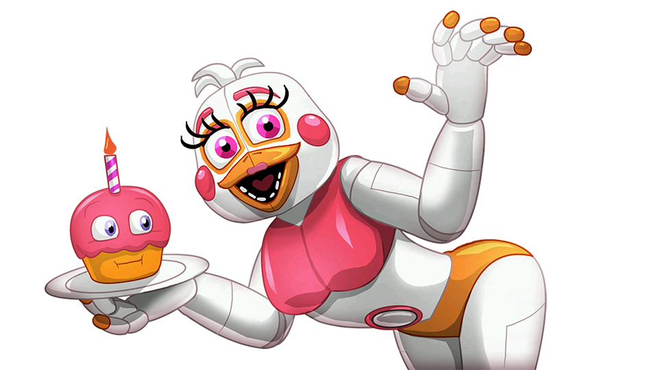 Funtime Chica (Unused Jumpscare image) 2 by Fnaf-lover1352 on DeviantArt