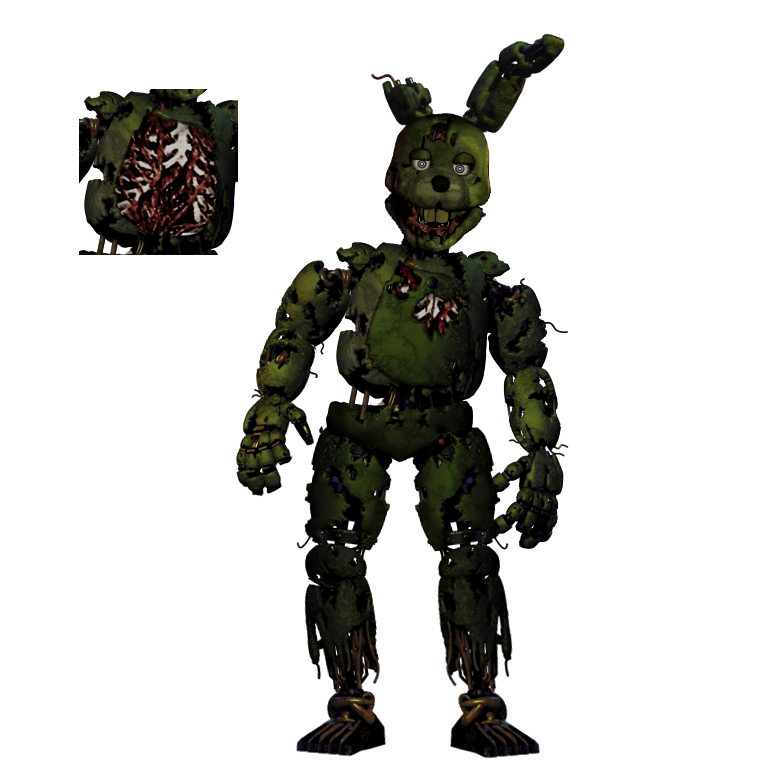 Semi-realistic springtrap by Darkshadow187 on DeviantArt