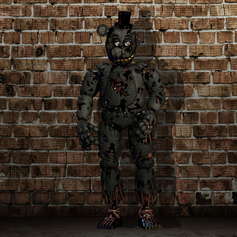 FNAF OC: Springfred (Proto-springlock) by Darkshadow187 on DeviantArt