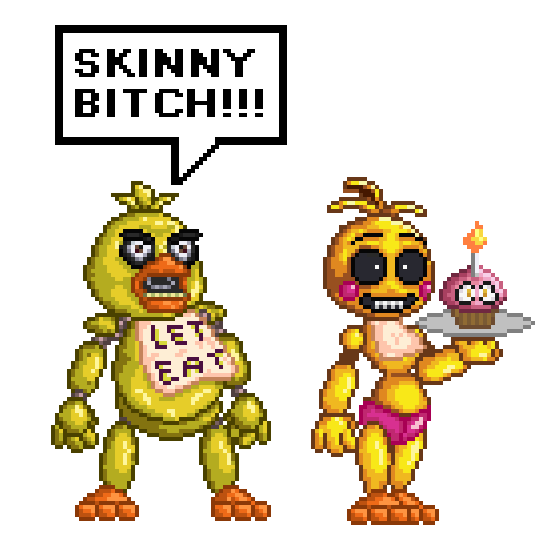 Pixilart - FNaF 5 Stylized Sprites uploaded by crazycreeper529